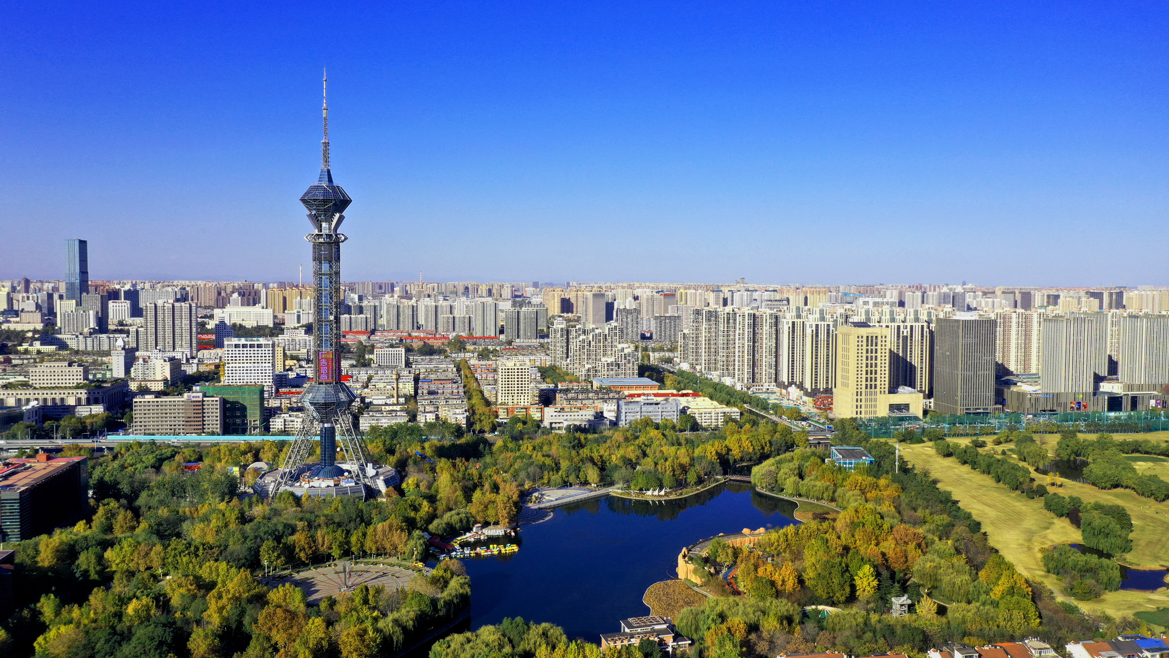 石家庄，历史与现代交织的璀璨夜景之城